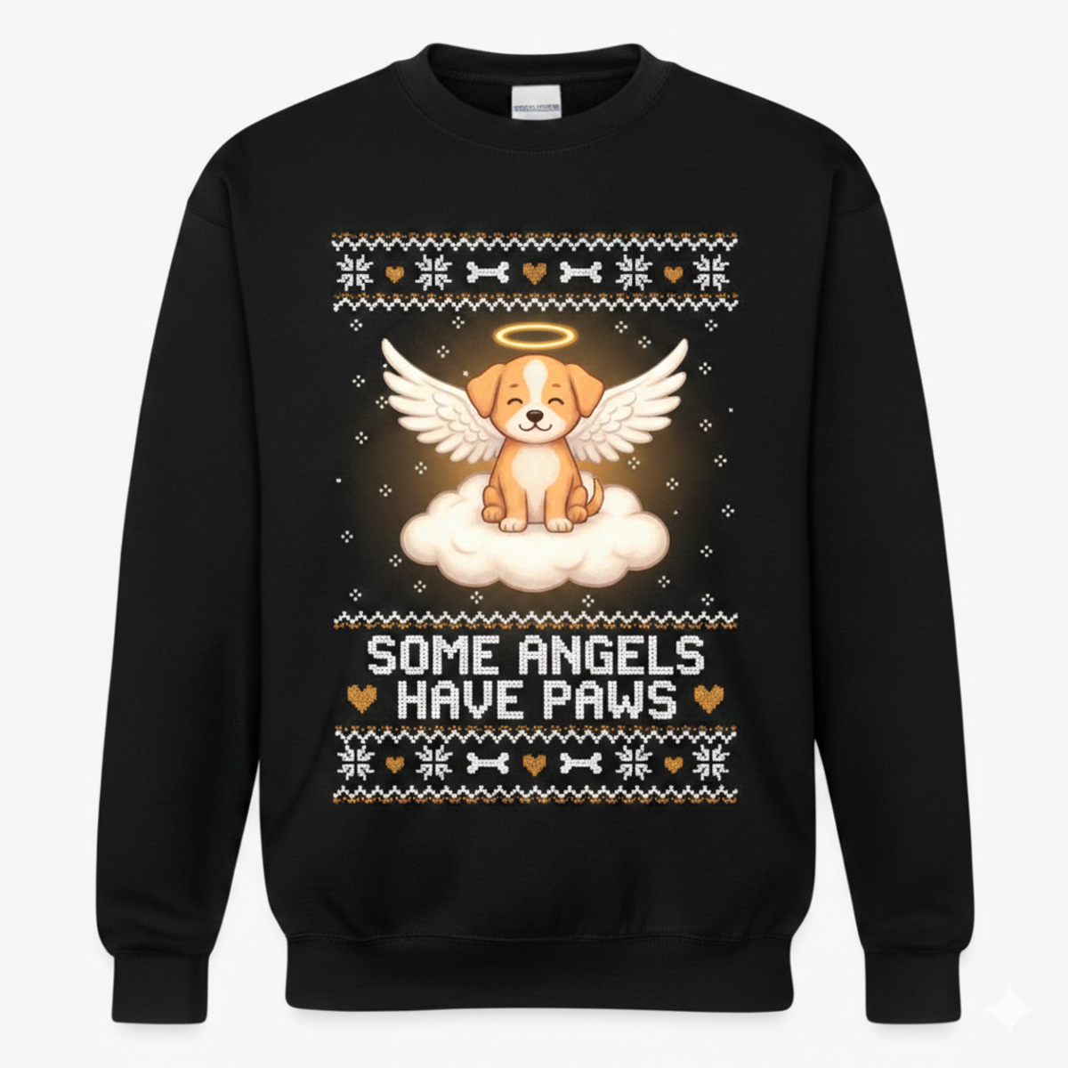 Angel Dog Memorial Ugly Sweatshirt for Pet Lovers