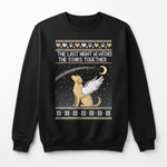 Angel Dog Memorial Ugly Sweatshirt for Grieving Owners
