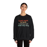 Knit & Dog Lover Sweatshirt – Cozy Gift for Knitters