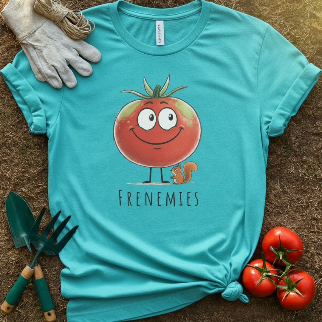 The “Frenemies” Funny Shirt, T-Shirt for Gardeners & Plant Lovers