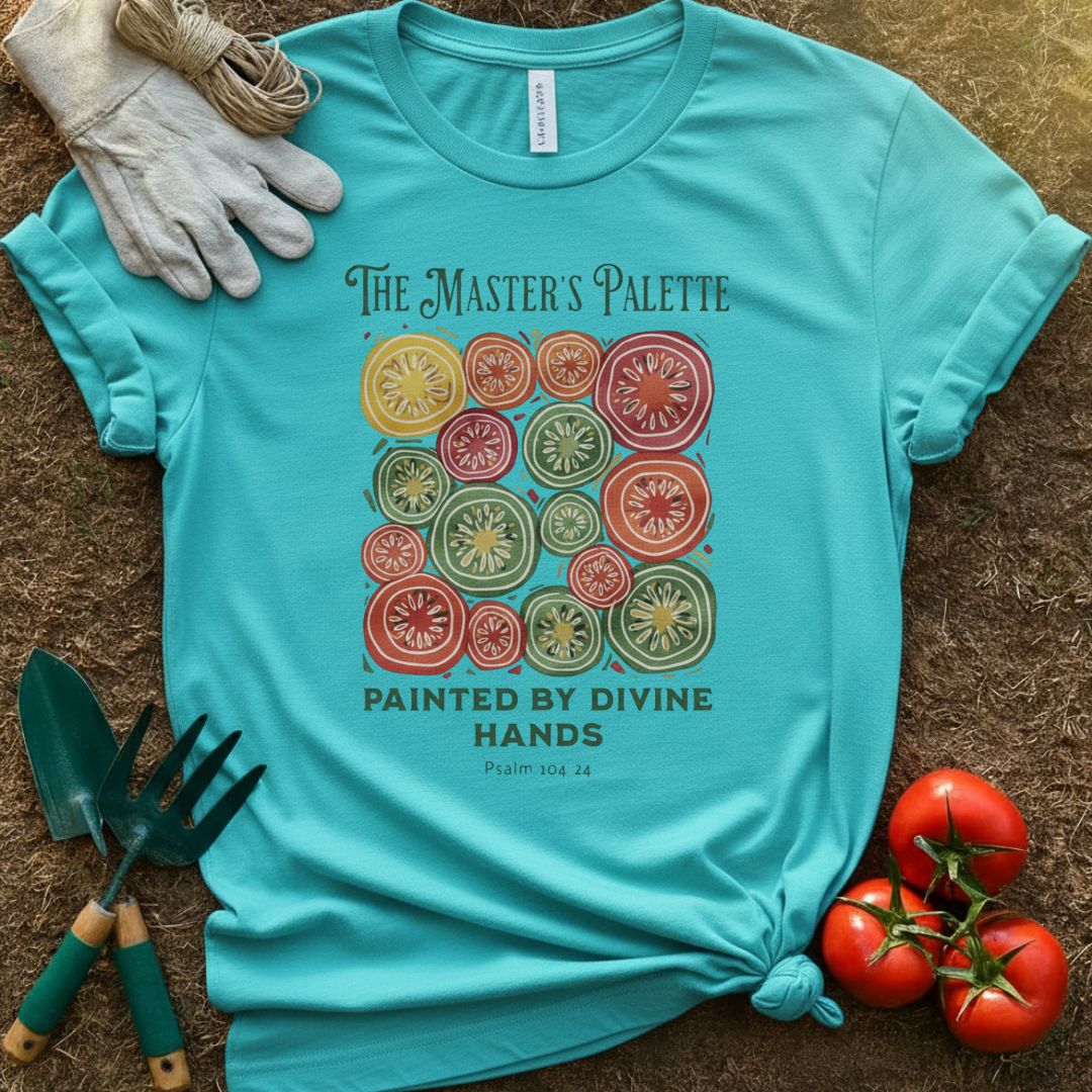 The Master’s Palette Shirt, T-Shirt for Gardeners & Plant Lovers