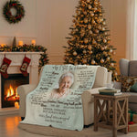 Grandma Memorial Blanket – Custom Photo, Name & Years