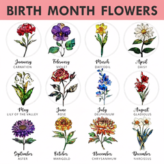 Mother’s Day Stained Glass Suncatcher Ornament for Grandma – Personalized Garden Bloom Keepsake