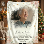 Grandma Memorial Blanket – Custom Photo Sympathy Gift