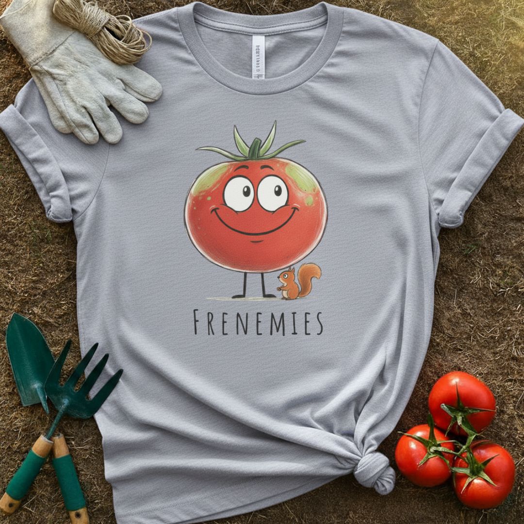 The “Frenemies” Funny Shirt, T-Shirt for Gardeners & Plant Lovers