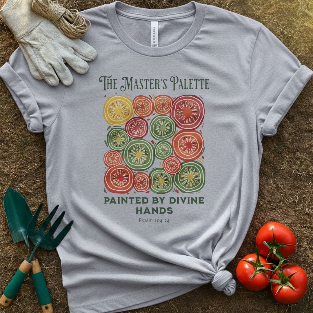 The Master’s Palette Shirt, T-Shirt for Gardeners & Plant Lovers