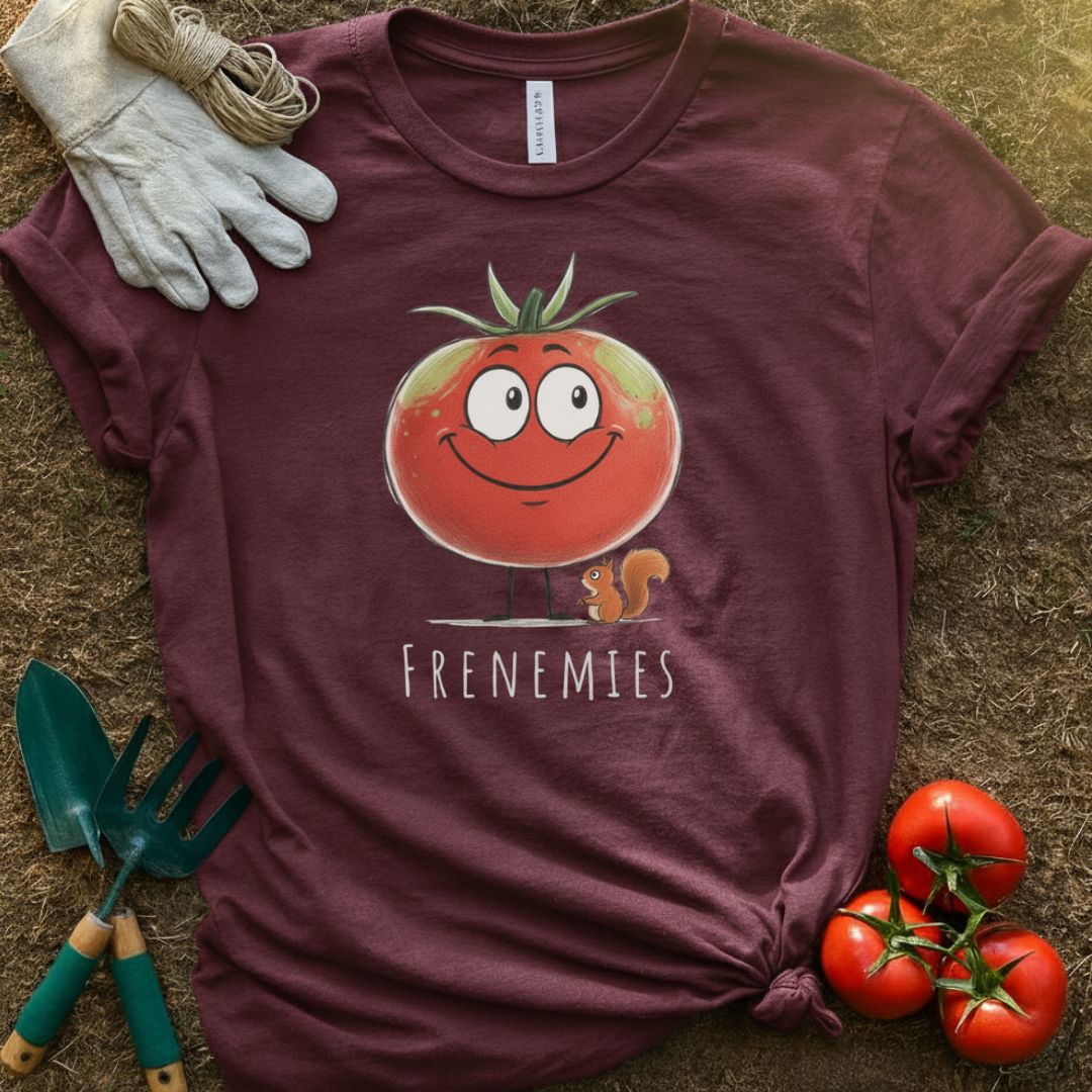The “Frenemies” Funny Shirt, T-Shirt for Gardeners & Plant Lovers