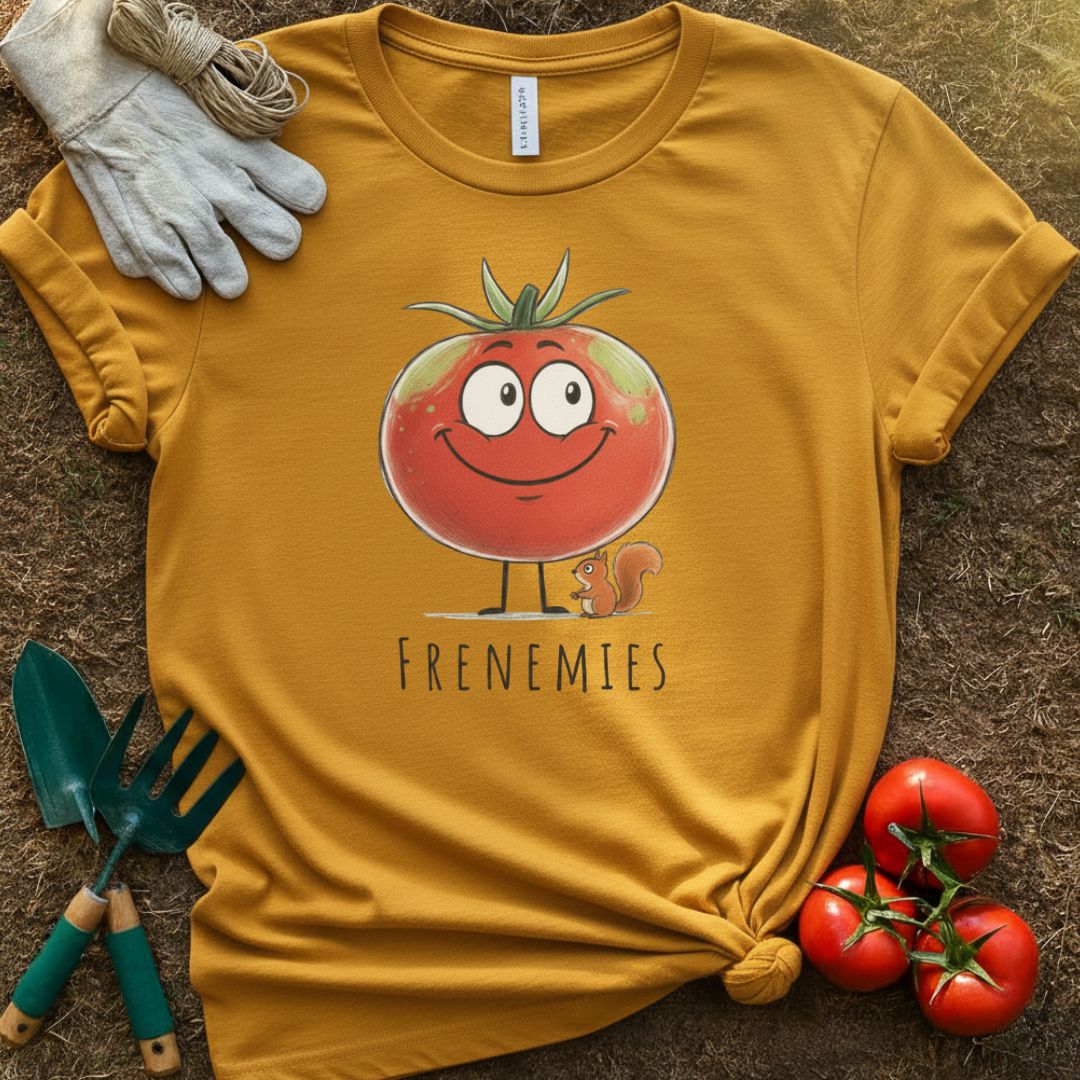 The “Frenemies” Funny Shirt, T-Shirt for Gardeners & Plant Lovers