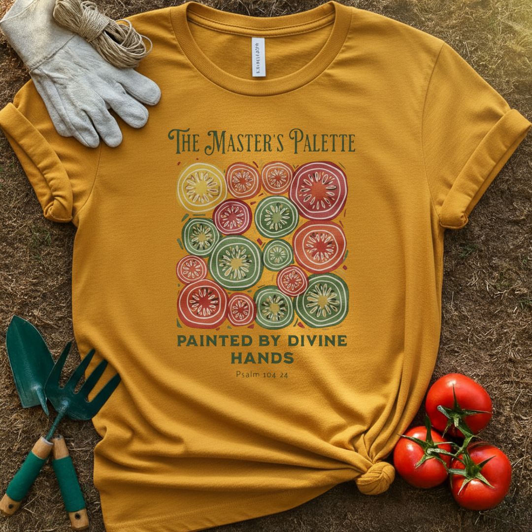 The Master’s Palette Shirt, T-Shirt for Gardeners & Plant Lovers