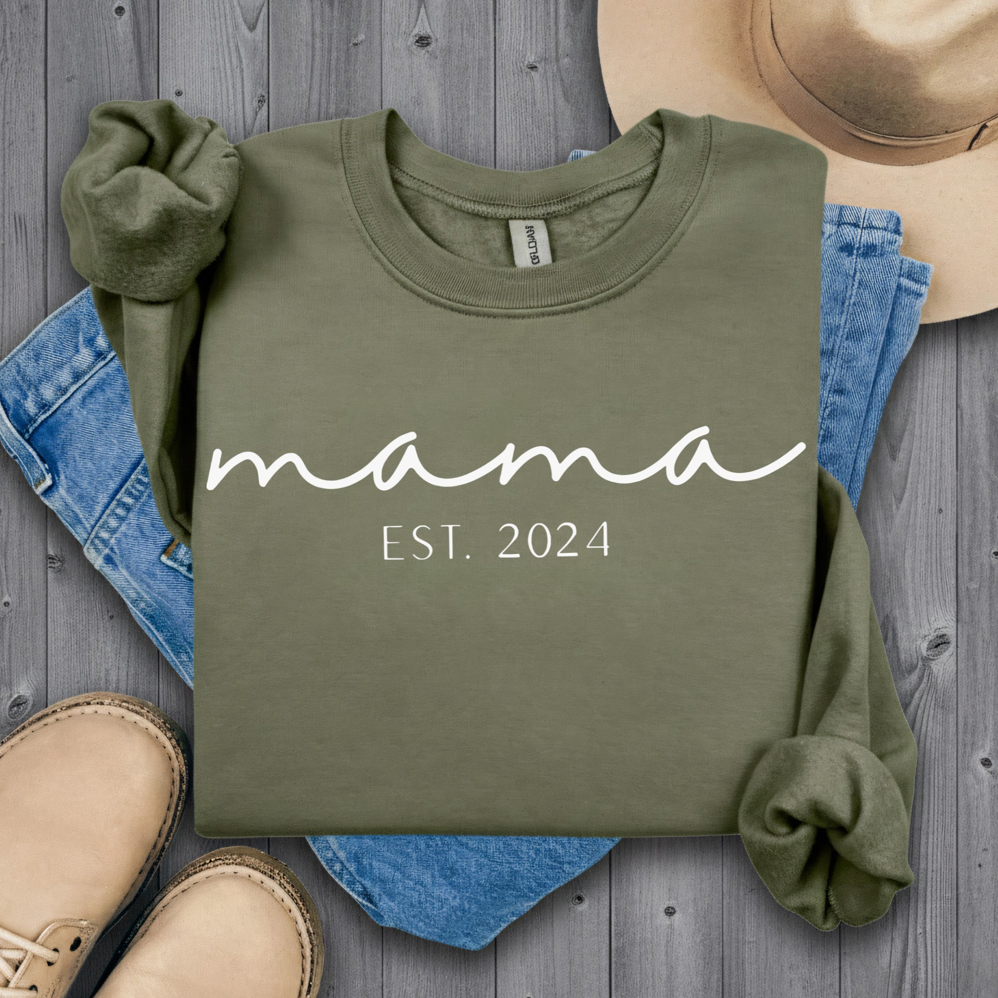 Personalized Mama EST Sweatshirt