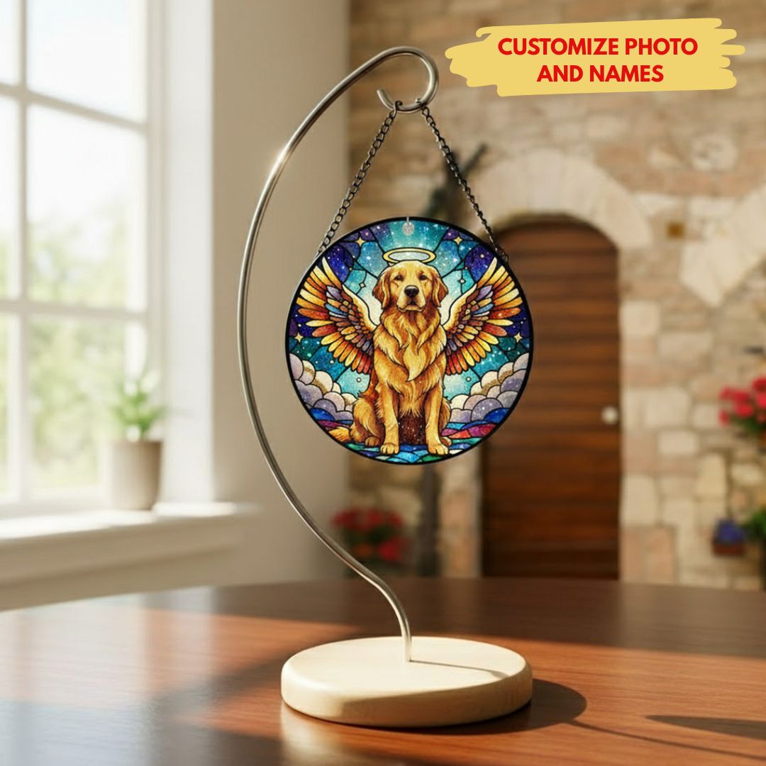 Loss of Golden Retriever Sympathy Keepsake