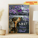 Always On My Mind Forever In My Heart Pet Memorial Canvas