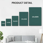 Vibrant Dog Loss Sympathy Gift - Custom Pet Remembrance Wall Art w/ Flowers