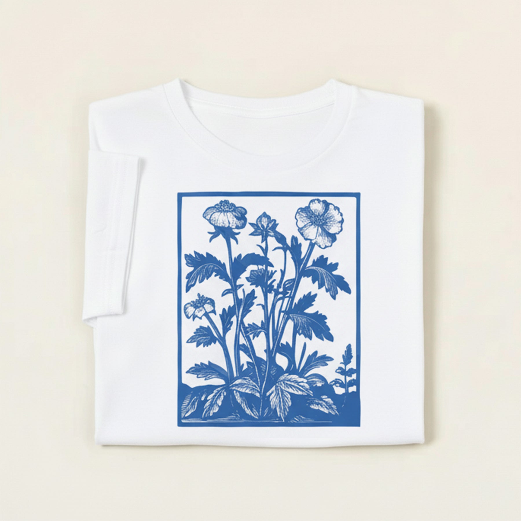 Vintage Wildflowers Graphic T-shirt