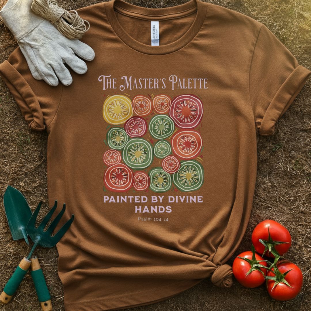 The Master’s Palette Shirt, T-Shirt for Gardeners & Plant Lovers