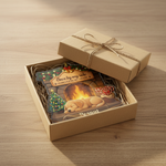 Memorial Fireplace Ornament for Pet Lovers – Custom Name Acrylic Keepsake