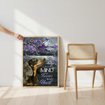 Always On My Mind Forever In My Heart Pet Memorial Canvas