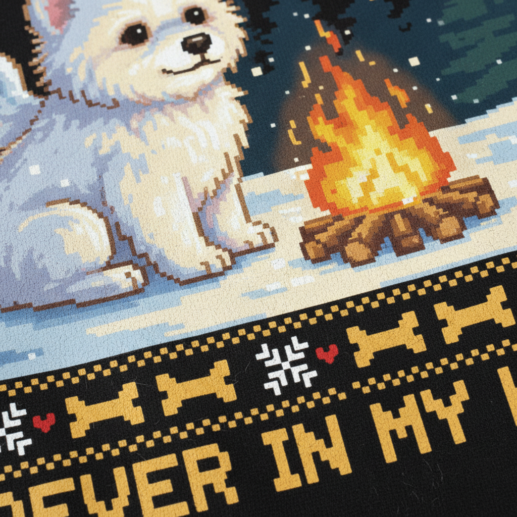 Angel Dog Memorial Ugly Sweatshirt for Dog Lovers