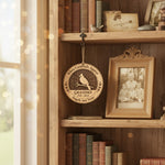 Cardinal Memorial Wooden Ornament for Grandma – Memorial Gift