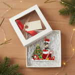 Custom Photo Dog Christmas Tree Ornament - Pet Loss Keepsake & Sympathy Gift