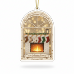 Generations of Love Personalized Family Acrylic Ornament