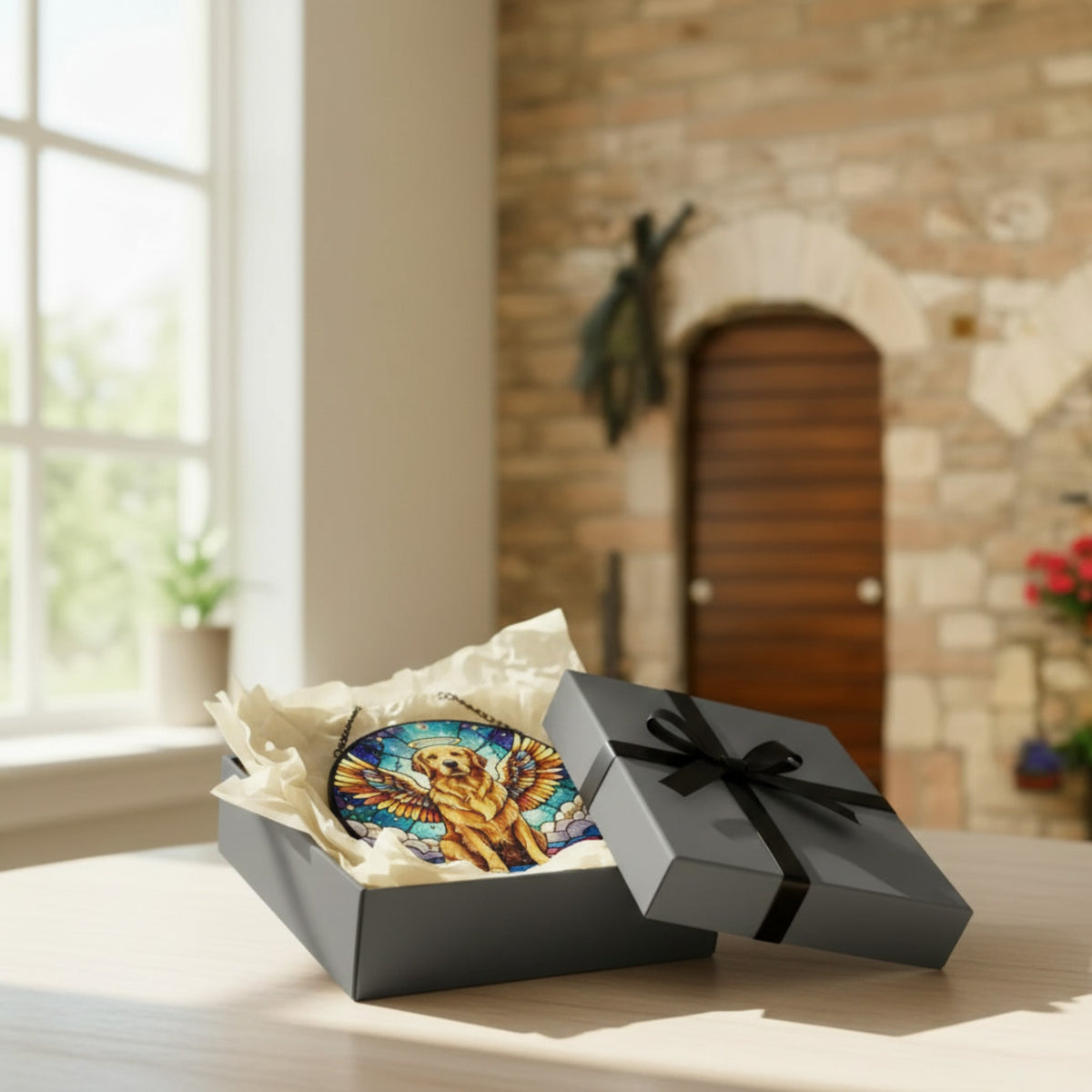 Loss of Golden Retriever Sympathy Keepsake