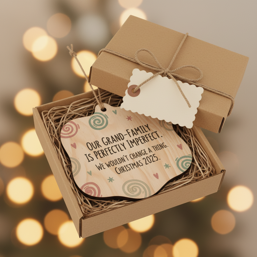 Grand Family Imperfect Personalized Ornament
