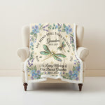 Personalized Grandma Memorial Blanket – Custom Name & Years