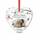 Grandma Memorial Glass Ornament – Custom Photo & Year
