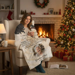 Grandma Memorial Personalized Blanket – Custom Photo & Years