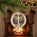 Grandma Memorial Wooden Ornament – Remembrance Keepsake Gift