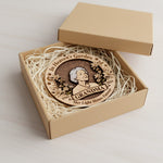 Grandma Memorial Layered Wooden Ornament – Custom Photo Gift