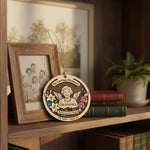 Grandma Memorial Wooden Ornament – Remembrance Keepsake