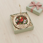 Grandma Memorial Wooden Ornament – In Loving Memory Gift
