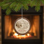 Grandma Memorial Wooden Ornament – Custom Photo Keepsake