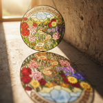 Grandma's Garden Personalized Stained Glass Suncatcher – Gift for Grandma