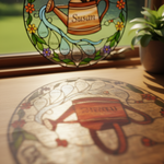 Generations Garden Stained Glass Suncatcher for Grandma – Personalized Gift