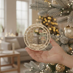 Grandma's Garden Personalized Transparent Acrylic Ornament – Custom Keepsake Gift