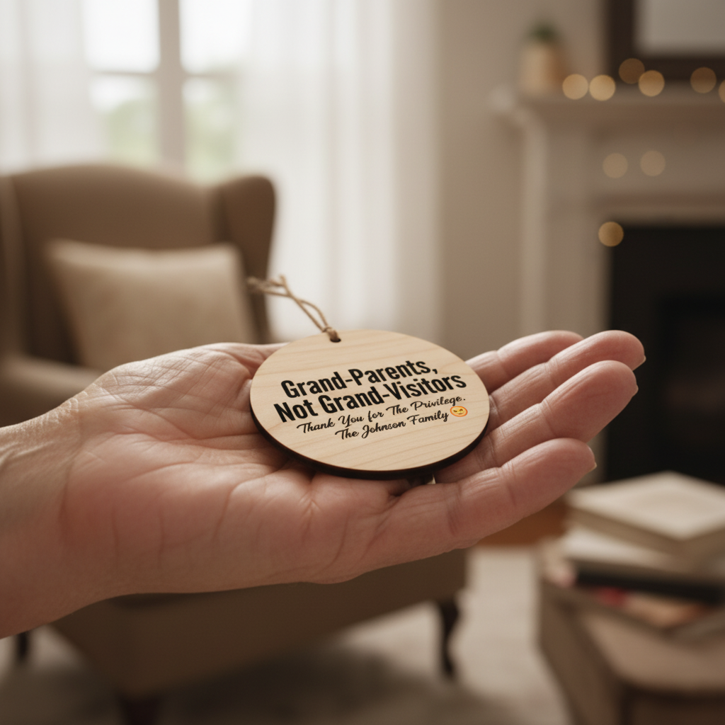 Grandparents Gratitude Personalized Ornament