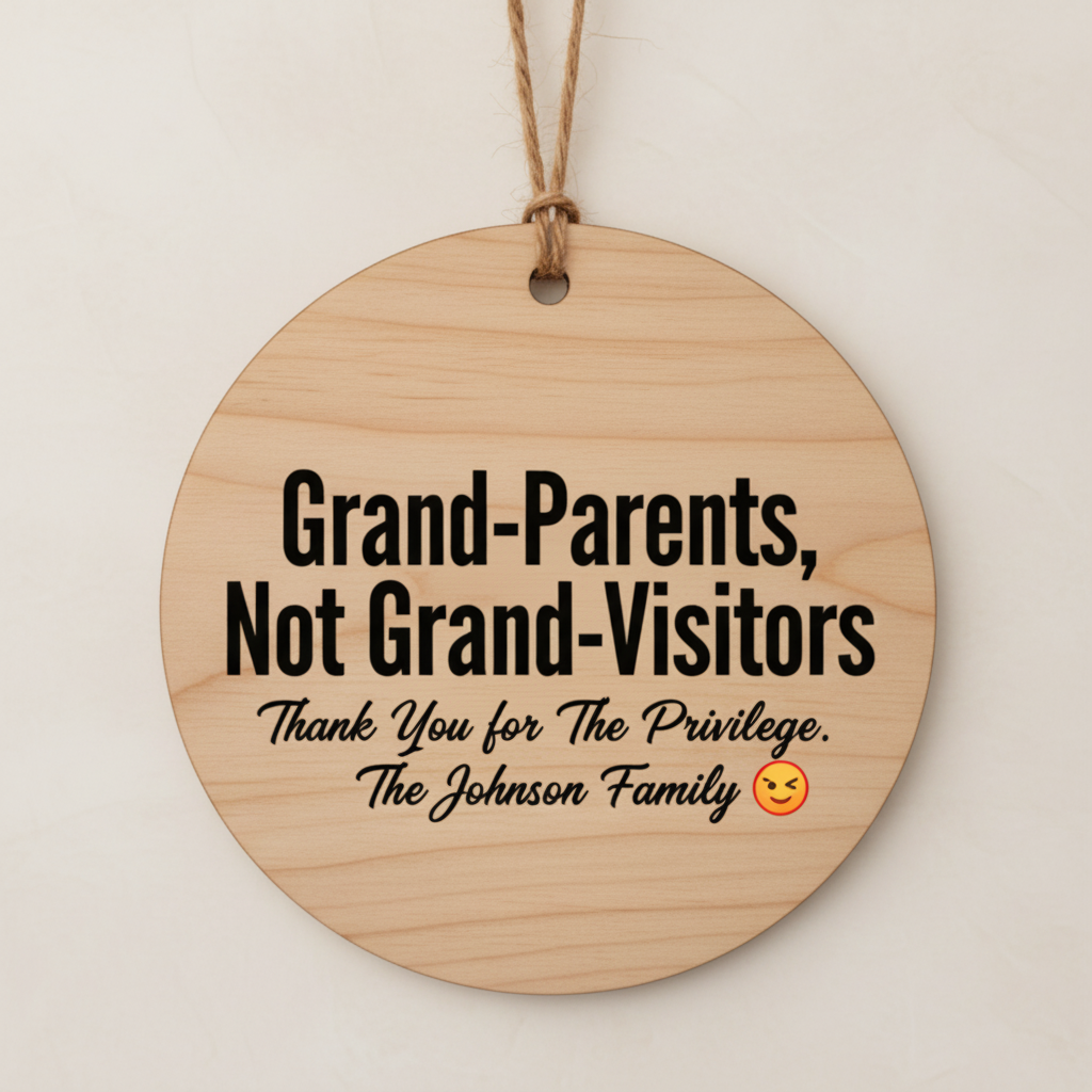 Grandparents Gratitude Personalized Ornament