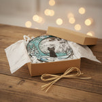 Memorial Crescent Moon Dog Suncatcher for Pet Lovers – Custom Suncatcher