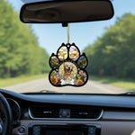 Memorial Paw Print Ornament for Pet Lovers – Custom Photo Keepsake