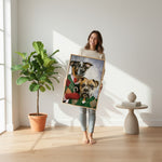 Personalized Dog Loss Keepsake - Humorous Christmas Photo Tribute Canvas