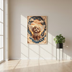 Personalized Fur Angel Canvas - Cockapoo/Maltese 3D Paper Art Heaven Decor