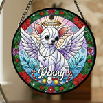 Personalized Pet Angel Suncatcher & Ornament