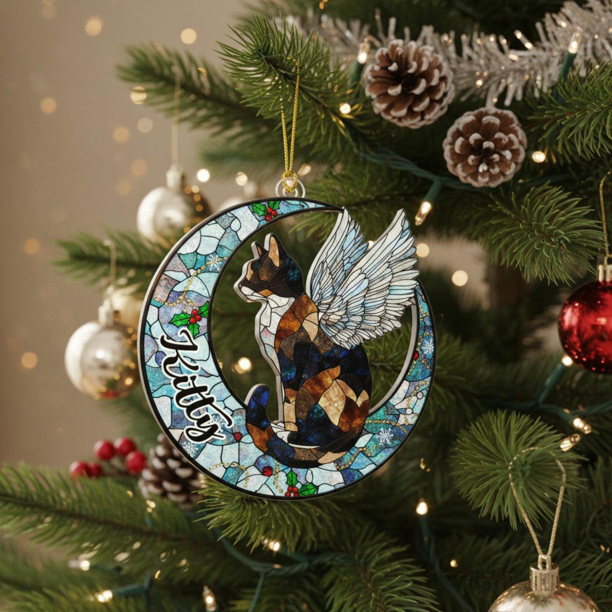 Loss of Pet Moon Suncatcher Keepsake