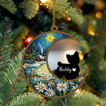 Personalized Pet Memorial Suncatcher Ornament | Loss of Dog Cat Remembrance Gift
