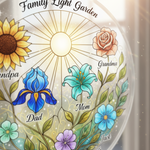 Family Garden Personalized Acrylic Ornament for Family