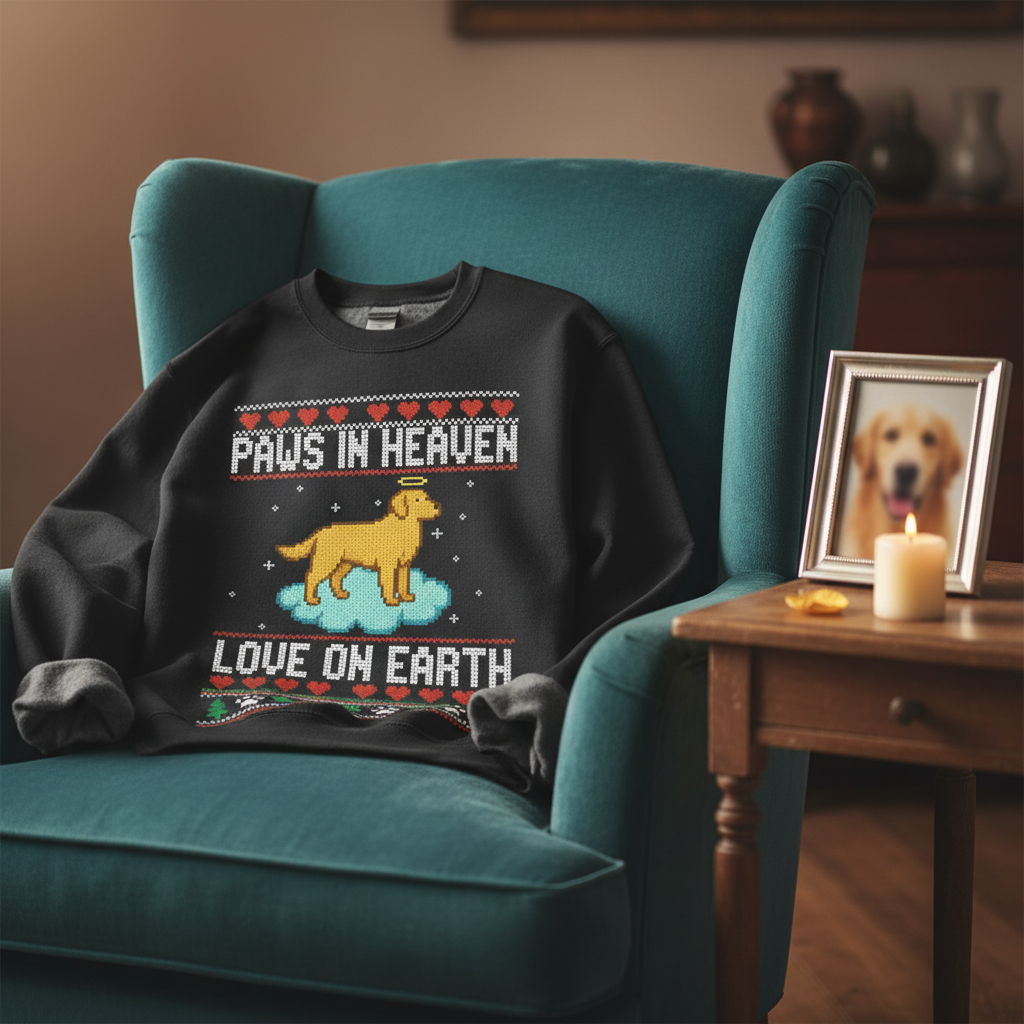 Dog Memorial Ugly Sweatshirt